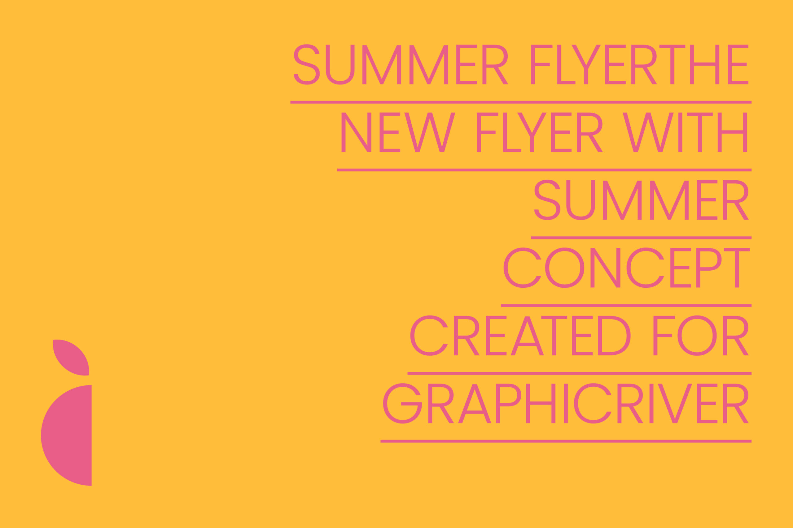 summer flyer
