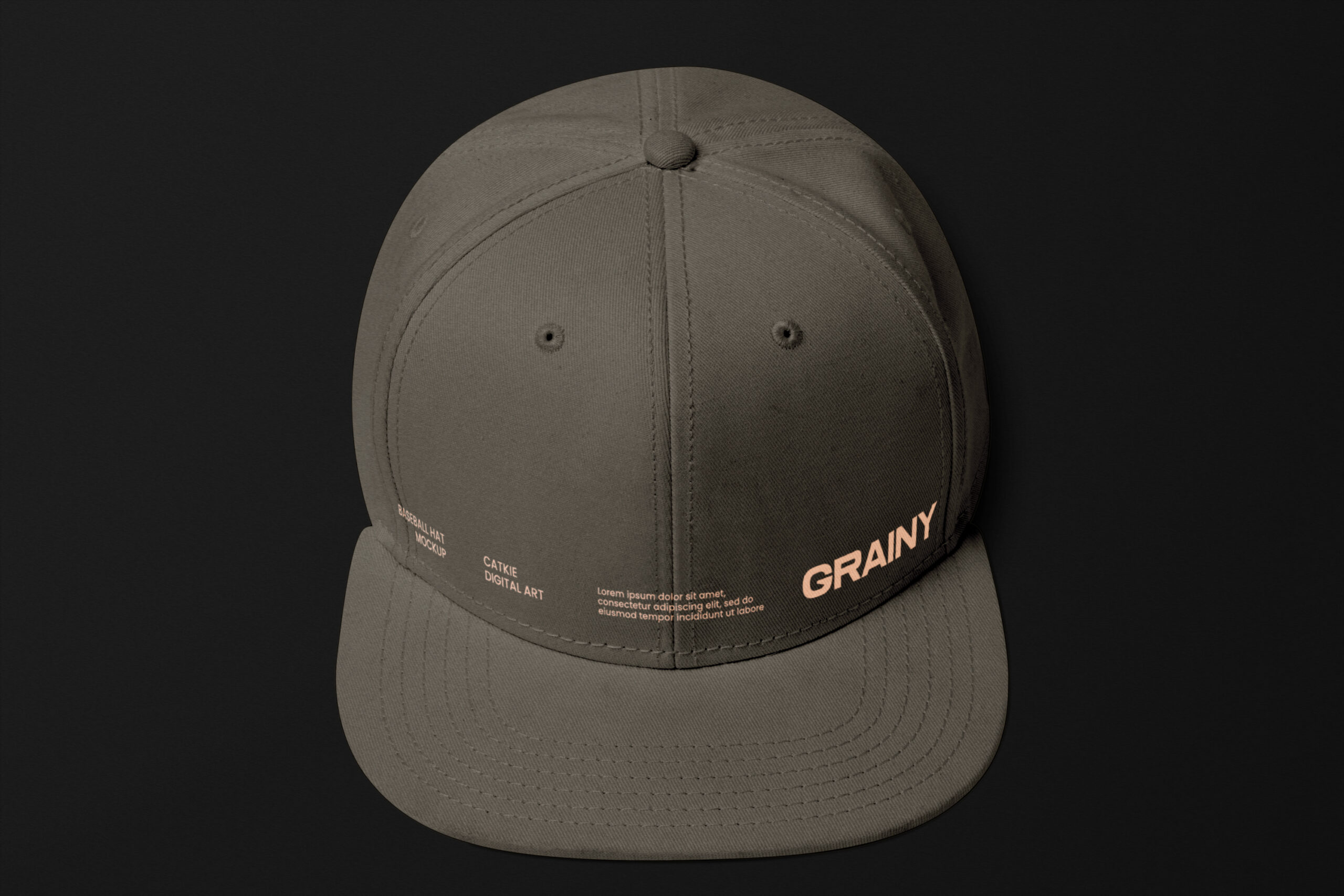 baseball cap mockup
