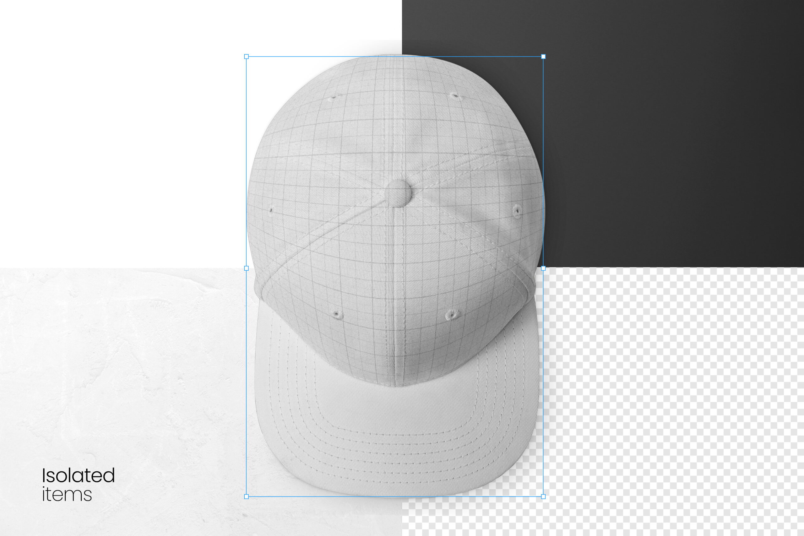 baseball cap mockup
